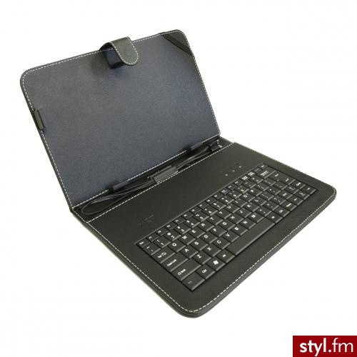 ART ETUI Z KLAWIATURĄ MICRO USB NA TABLET 8 (AB-100) - Portfele i etui Dodatki Moda