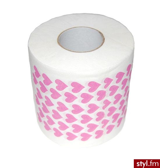 Rolka papieru z miłosnymi akcentami czyli serduszkami - 2.99$ - Gadżety Inne Moda