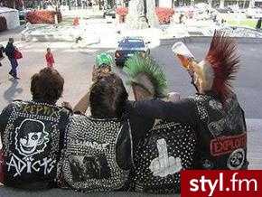 Punk Rock Alternatywne Średnie Fryzury