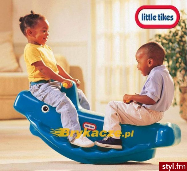 Little Tikes Wieloryb Na Biegunach Niebieski 4879 - Dziecko