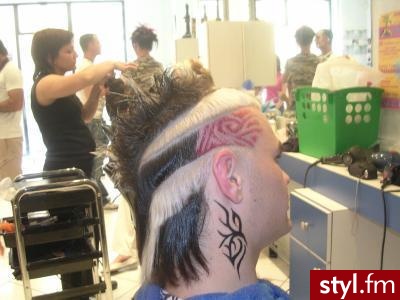 Punk Rock Alternatywne Średnie Fryzury