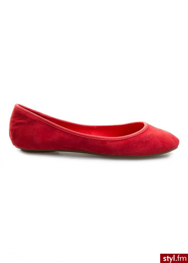 Baleriny MEXX sonja 1 czerwony - Balerinki Buty Moda