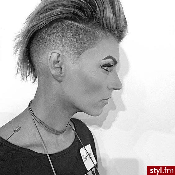 Punk Rock Alternatywne Krótkie Fryzury