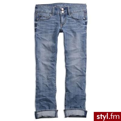Women's AE Artist Crop Jeans - American Eagle Outfitters - Polyvore. Pobrano ze strony: http://www.polyvore.com/womens_ae_artist_crop_jeans/thing?id=15399468 - Pozostałe Ciuchy Moda