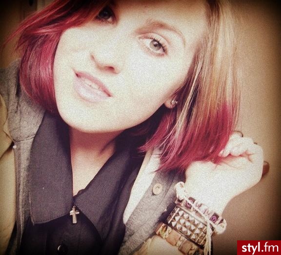 pink ombre hair - Krótkie Fryzury