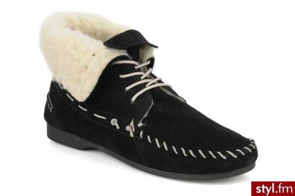 Jonak PÓŁBUTY I BOTKI BABS BY JONAK (Czarny) - Botki Buty Moda
