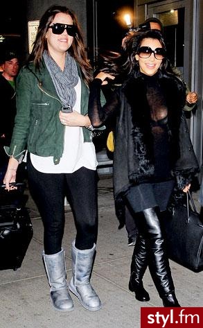 Kim & Khloe Krdahian - Moda uliczna Inne Moda