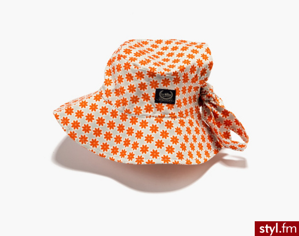La Millou Kapelusz Małej Damy Orange daisy LM2325 - Nakrycia głowy Dodatki Moda