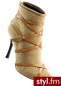 Bonprix Botki wielbłądzia wełna 925276_15010 - Botki Buty Moda