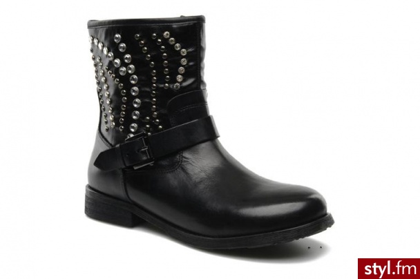 Tosca Blu Shoes PÓŁBUTY I BOTKI ONICE 2 BY TOSCA BLU SHOES (Czarny) - Botki Buty Moda