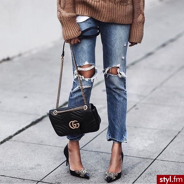 Jeansy Spodnie Moda