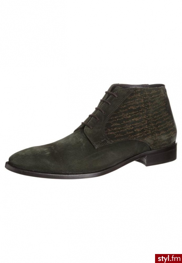 Galizio Torresi Oksfordki zielony (326536) - Pozostałe Buty Moda