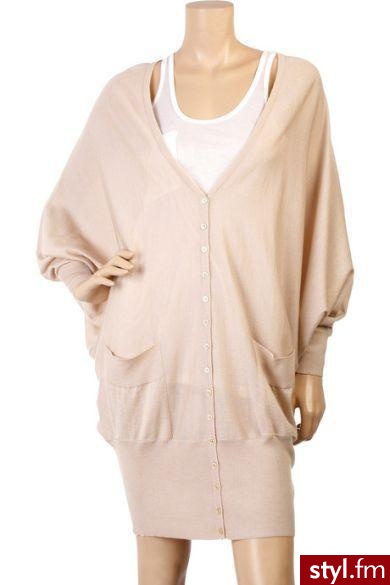 Tunika Kardigan Halston. Tunika Kardigan Halston. Cena: 855 euro, około 3 685 zł - Pozostałe Ciuchy Moda