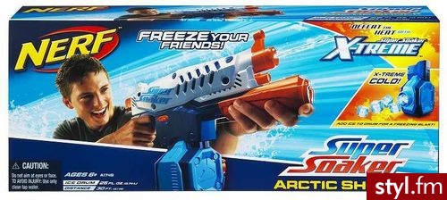Hasbro Nerf Super Soaker Arctic Shock Pistolet Na Wodę A1748 - Dziecko