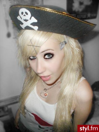 EMO Alternatywne Średnie Fryzury