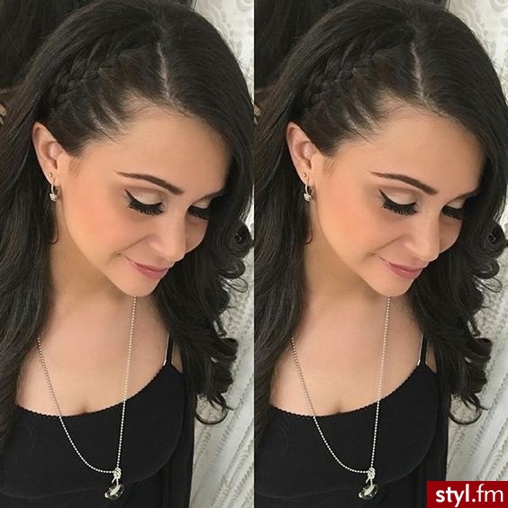 Wieczorowe Długie Fryzury