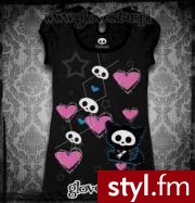 Tshirt ze Skelanimals - Pozostałe Ciuchy Moda