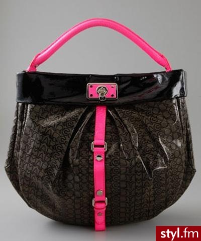 Torba od Marc Jacobs z żelowymi wykończeniami dostępna także w kolorze Indygo. Cena: 328$ - Pozostałe Torebki Moda