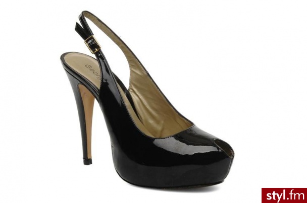 Georgia Rose SANDAŁY TYLER BY GEORGIA ROSE (Czarny) - Sandały Buty Moda