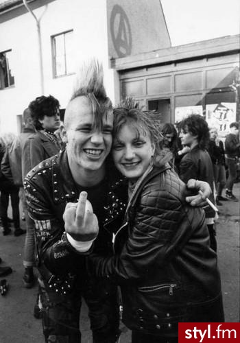 Punk Rock Alternatywne Średnie Fryzury