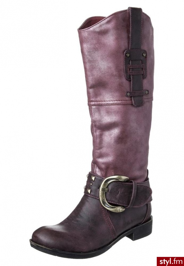 CASSIS CÔTE DAZUR KOWBOJKI I BUTY MOTOCYKLOWE CZERWONY (AURELE) - Pozostałe Buty Moda