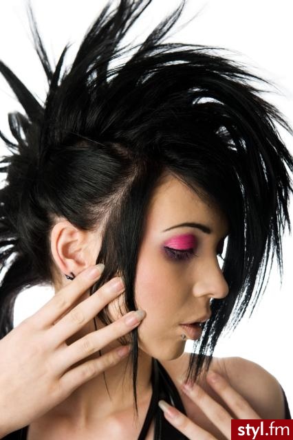 Punk Rock Alternatywne Średnie Fryzury