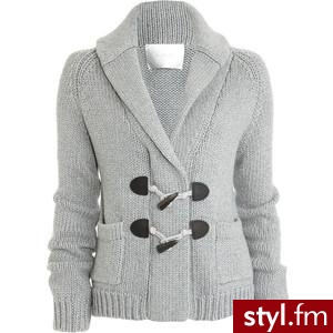 Toggle Front Sweater - A.L.C. - Polyvore. Pobrano ze strony: http://www.polyvore.com/toggle_front_sweater/thing?id=27781707 - Pozostałe Ciuchy Moda