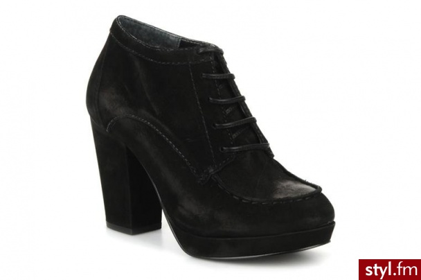 Buffalo PÓŁBUTY I BOTKI MELO BY BUFFALO (Czarny) - Botki Buty Moda