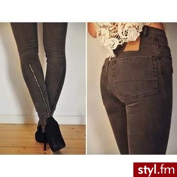 Jeansy Spodnie Moda