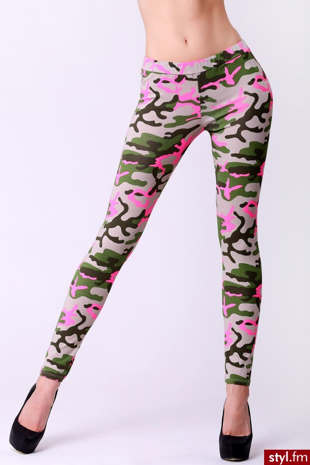 Leginsy Spodnie Moda