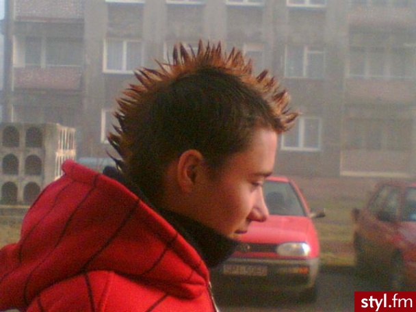Punk Rock Alternatywne Średnie Fryzury