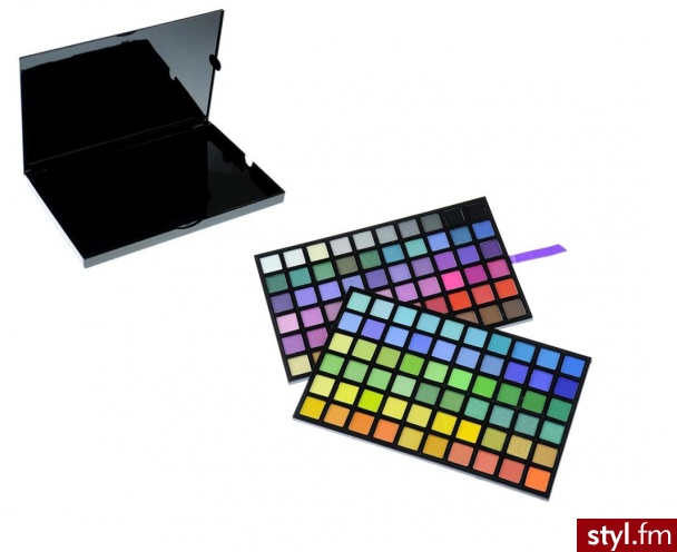 BEAUTIES FACTORY EYESHADOW PALETTE 03 120 Paleta 120 cieni - Dzienne Makijaże