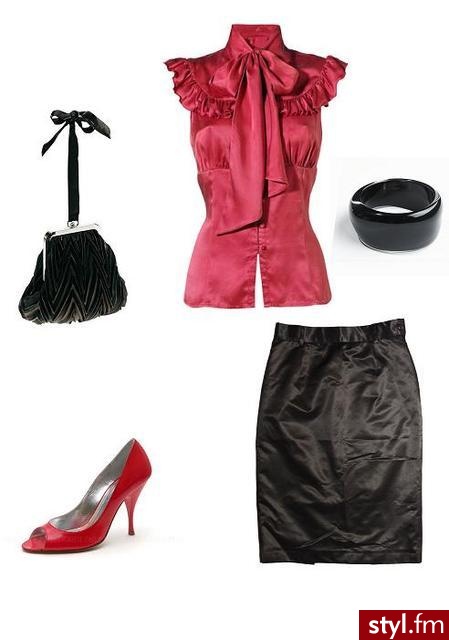 spódnica- simple
koszula- h&m
szpilki- prima moda
torebka- necermann
bransoletka marks&spencer - Styler
