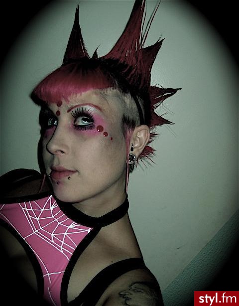 Punk Rock Alternatywne Średnie Fryzury