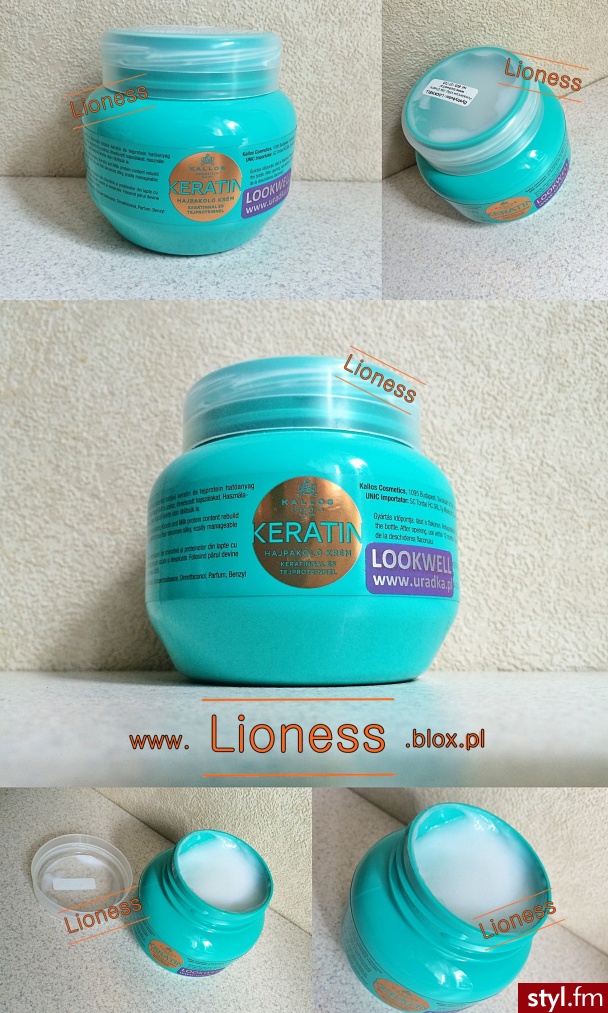 Recenzję maski do włosów Keratin marki Kallos znajdziesz w FILMIE: https://www.youtube.com/watch?v=FoiwPWF8x6I jak i w NOTCE NA BLOGU: http://lioness.blox.pl/2014/08/RECENZJA-Maski-do-wlosow-Keratin-marki-KALLOS.html - Kosmetyki