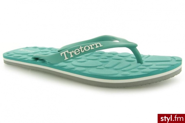 Tretorn JAPONKI SOLIG FLIP SEA BLUE - Klapki Buty Moda
