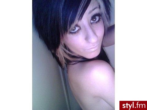 EMO Alternatywne Średnie Fryzury