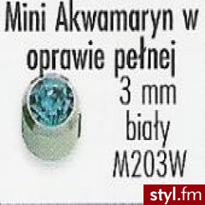 MINI AKWAMARYN W OPRAWIE PEŁNEJ - Modyfikacje ciała