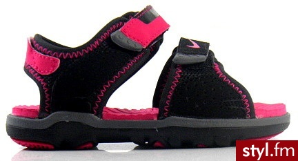 Sandały dla dzieci Nike Santiam 5 (TD) 344582-003 - Sandały Buty Moda