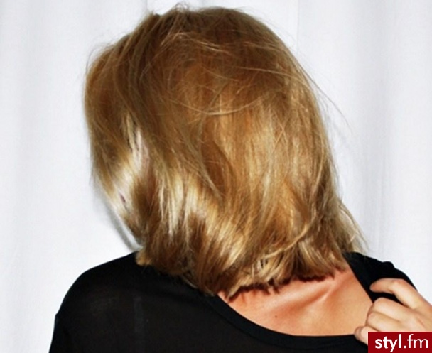 Blond Rozpuszczone Proste Na co dzień Średnie Fryzury