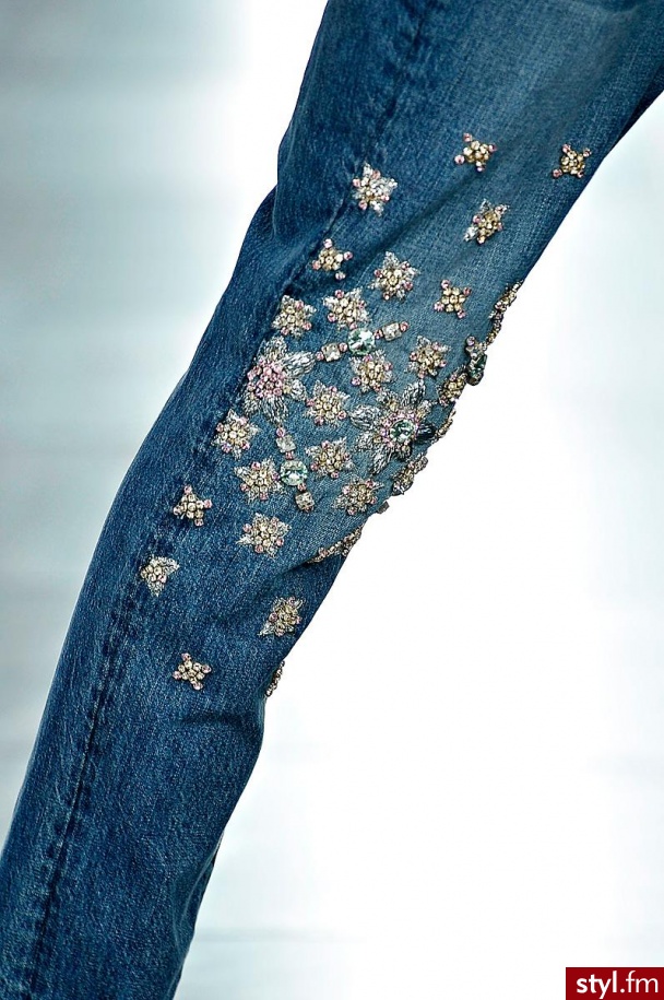 Jeansy Spodnie Moda
