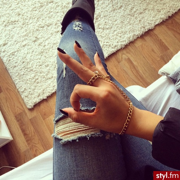 Jeansy Spodnie Moda