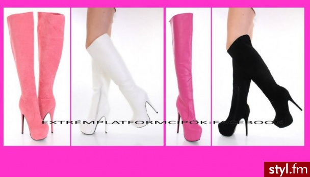 Kozaki Buty Moda