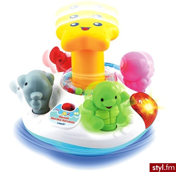 Vtech Bączek Karuzela Morska 60138 - Dziecko