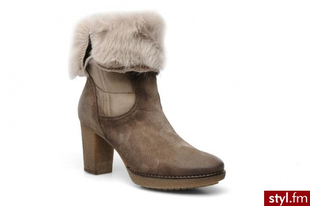 Manas PÓŁBUTY I BOTKI CERTO BY MANAS (Brązowy) - Botki Buty Moda