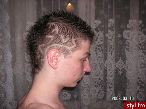 Punk Rock Alternatywne Średnie Fryzury