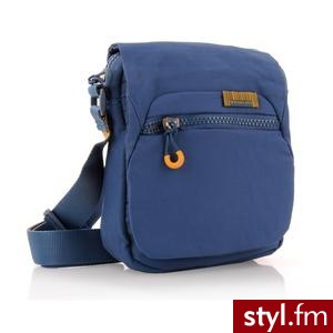 RONCATO SASZETKA NA RAMIĘ LIFE 4746 NIEBIESKA - Portfele i etui Dodatki Moda