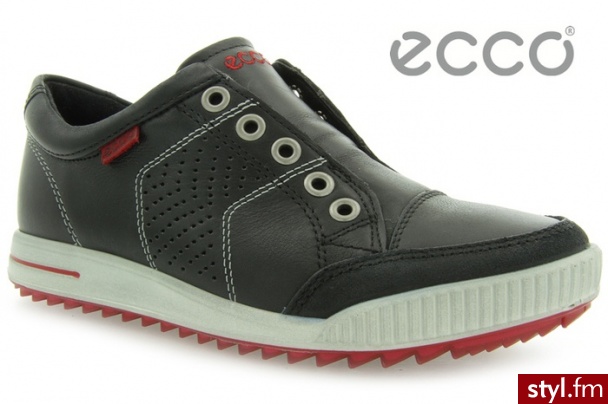 PÓŁBUTY ECCO BOYS GLIDE BLACK - Półbuty Buty Moda