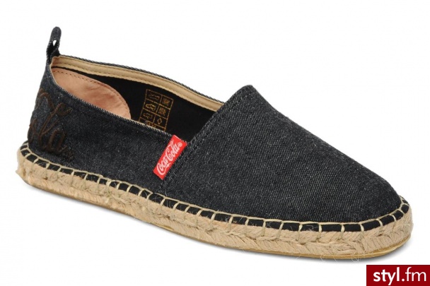 Coca Cola Espadryle CADIX (Czarny) - Pozostałe Buty Moda