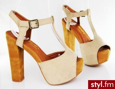 Sandały Buty Moda